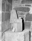 Statue (d'applique) : saint Eloi, église paroissiale Saint-Ronan (Locronan)