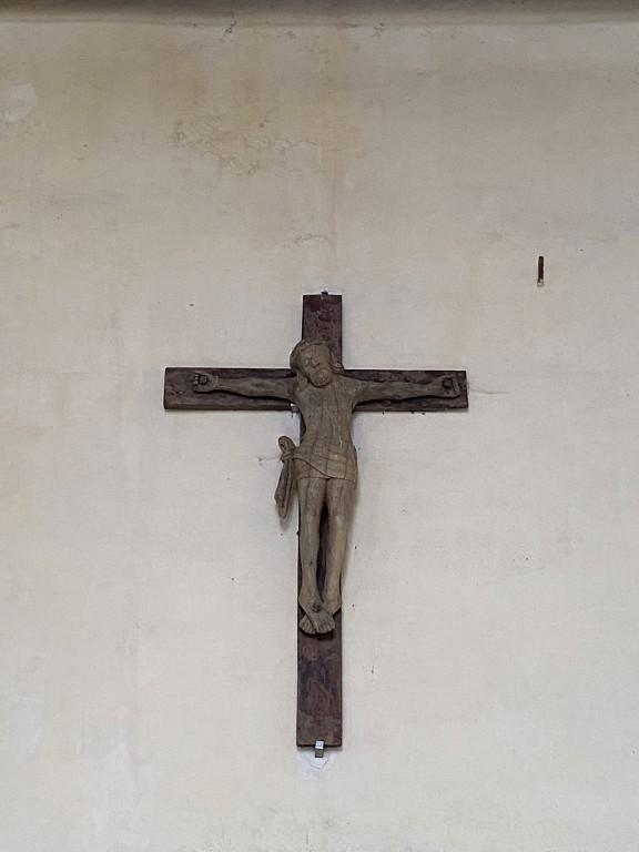 Croix : Christ en Croix (2), chapelle Saint Maudé (La Croix-Helléan)