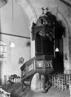 Chaire à prêcher, église paroissiale Saint-Pierre (Sibiril)