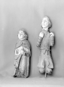 Statue (2, statuette), église paroissiale Saint-Pierre-Saint-Paul (Guiscriff)