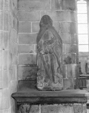 Statue (d'applique, grandeur nature) : saint Michel, église paroissiale Saint-Ronan (Locronan)