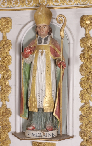 Statue : Saint Melaine