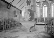 Autel (2, autel secondaire), église paroissiale Notre-Dame-des-Grâces (Plusquellec)