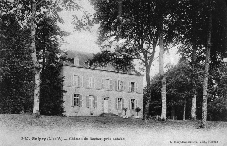 Demeure dite château du Rocher (Guipry fusionnée en Guipry-Messac en 2016)