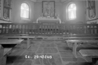 Clôture de choeur, chapelle Notre-Dame de Bon Secours (Kergloff)