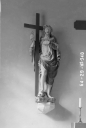 Statue : Christ, chapelle Saint-Sauveur (Saint-Hernin)