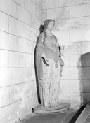 Statue (d'applique, petite nature) : sainte Marie-Madeleine, église Saint-Jean-Baptiste (Le Croisty)