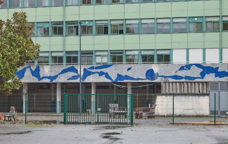 La décoration au titre du 1% artistique du lycée Auguste Pavie (Guingamp)