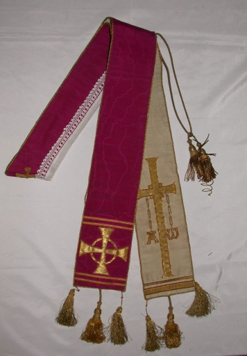 Étole pastorale réversible 1
