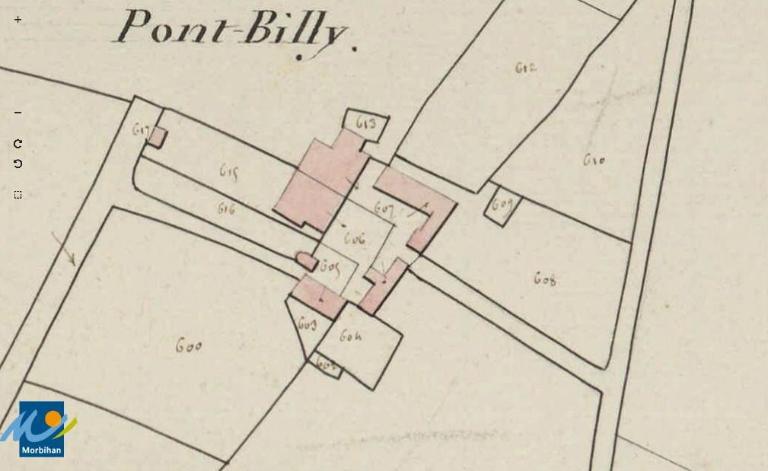 Manoir, le Pont Bily (Saint-Nicolas-du-Tertre)