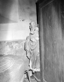 Statue (d'applique, petite nature) : Vierge à l'Enfant, église paroissiale Saint-Annouarn (Peumérit)