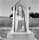 Groupe sculpté (d'applique) : Education de la Vierge (2), chapelle Sainte-Anne-la-Palud (Plonévez-Porzay)