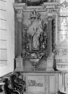 Groupe sculpté : Arbre de Jessé, chapelle Notre-Dame (Ploërdut)