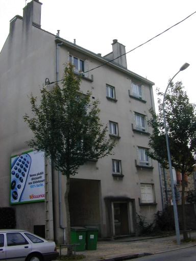 Immeuble, 64 avenue Monseigneur-Mouëzy (Rennes)