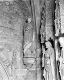 Statue (2, petite nature) : saint Luc, saint Marc, église paroissiale Saint-Jean-Baptiste (Plourac'h)