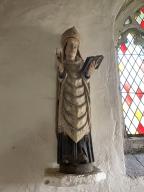 Statue (d'applique) : Statue d'Evêque dit Saint Méen, église dite Chapelle Saint Méen, Gerguy (Augan)