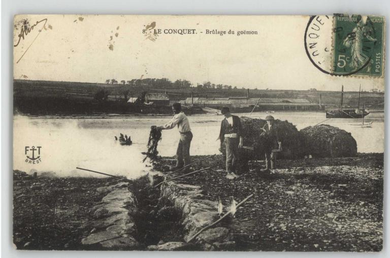 Usine Tissier, puis maisons (Le Conquet)