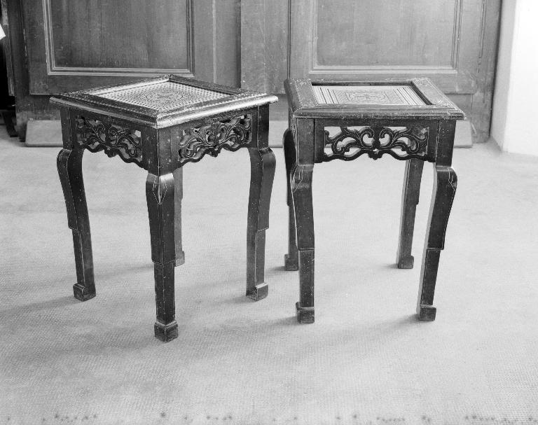 Paire de tables, église paroissiale Notre-Dame-de-toute-Aide (Les Forges fusionnée en Forges de Lanouée en 2019)