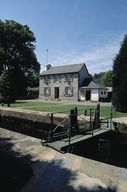 Canal de Nantes à Brest, site de l'écluse n° 23 de Beaumont, Coët Leu (Saint-Congard)