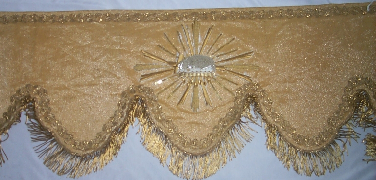 Garniture de dais de procession