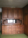 Meubles de sacristie, armoire et chasublier
