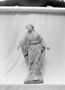 Statue (statuette) : Immaculée Conception dite sainte Marguerite, chapelle Saint Georges (Lanvénégen)