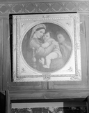 Tableau (tableau de chevalet) : Vierge à l'enfant, église paroissiale Saint-Léonard (Fougères)