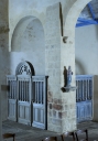 Clôture des fonts baptismaux