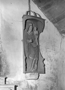 Statue (petite nature) : Vierge à l'Enfant, dite Notre-Dame de la Clarté, chapelle Saint-Guénolé (Gourin)