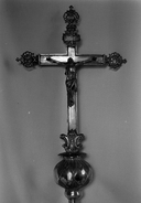 Croix de procession (1), église paroissiale Saint-Maudez (Duault)