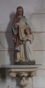 Statue sur culot : Education de la Vierge
