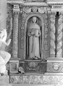 Statue (petite nature, d'applique), chapelle et fontaine Saint-Urlo (Lanvénégen)