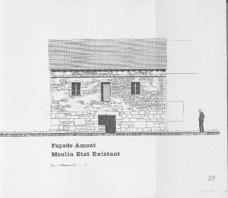 Moulin à marée du Lac, actuellement maison, Passage du Lac (Carnac)