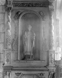 Statue (d'applique, petite nature) : saint Eloi, chapelle de la Trinité (Plozévet)