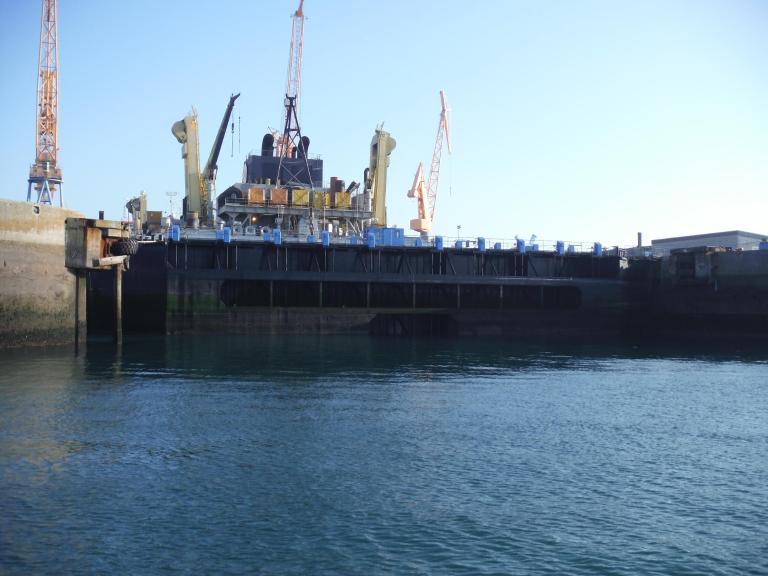 Forme de radoub n°2, quai de réparation n°1, port de commerce (Brest)