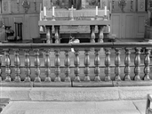 Clôture liturgique de chœur, église Notre-Dame (Rimou)