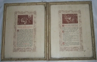 Ensemble de 2 canons d'autel