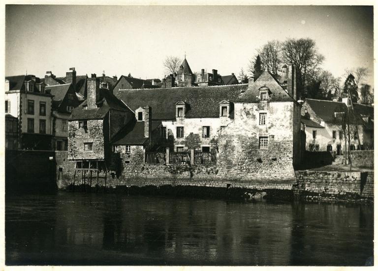 Maisons en pan de bois disparues d'Auray