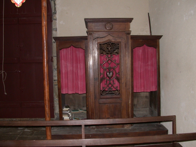 Confessionnal, Saint-Hilaire (Pluméliau fusionnée en Pluméliau-Bieuzy en 2019)