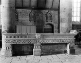 Table d'offrandes, église paroissiale Notre-Dame (Bulat-Pestivien)