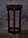 Ensemble de 2 tabourets d'église