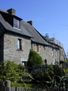 Alignement de maisons, la Vallée Piet (Pleurtuit)