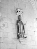 Statue : saint Sixte, église paroissiale Saint-Sixte (Limerzel)