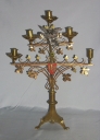 Paire de chandeliers d'église
