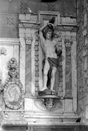 Statue Saint Sébastien, église paroissiale Saint-Jean (Saint-Maden)