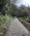 Ancienne voie ferrée d'intérêt local Lannion-Plestin-les-Grèves-Finistère, deuxième réseau, route de Bellevue ; route des Moulins (Saint-Michel-en-Grève)