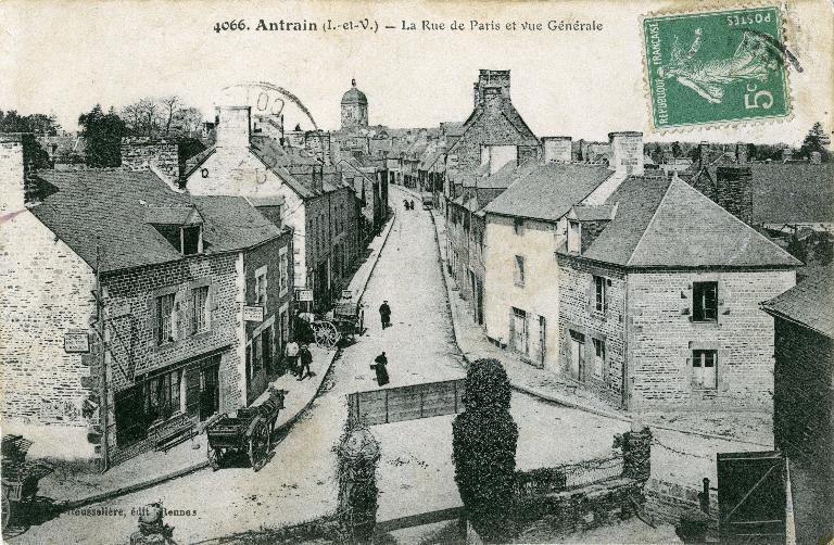 Présentation de la commune d'Antrain (fusionnée en Val-Couesnon en 2019)