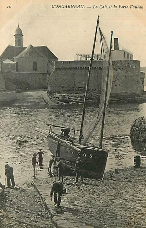 Le Passage de Lanriec et son bac (Concarneau)