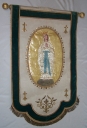 Bannière de procession paroissiale : Immaculée Conception 1 (Guipry fusionnée en Guipry-Messac en 2016)