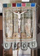 Bannière : Crucifixion, Assomption, église Saint-Pierre et Saint-Paul (Squiffiec)